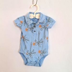 Carter's Polo Onesie 12 month Blue